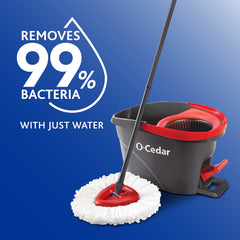 mop bucket with built in wringer and splash guard