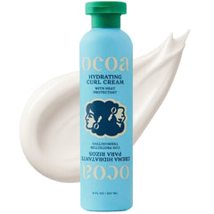 OCOA Beauty Hydrating Curl Cream 8oz bottle for curly and wavy hair