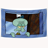 Octopus Cartoon Flag 3x5Feet wall banner for college dorm room decoration