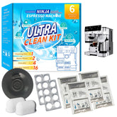 OCTPLAY espresso cleaning kit main contents