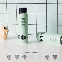 Odele sulfate-free haircare set packaging