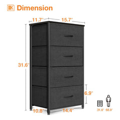 Dresser with steel frame and wood top by ODK