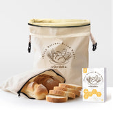 Oerdoh bread bags for homemade bread 2 packs XL 13in x 17in