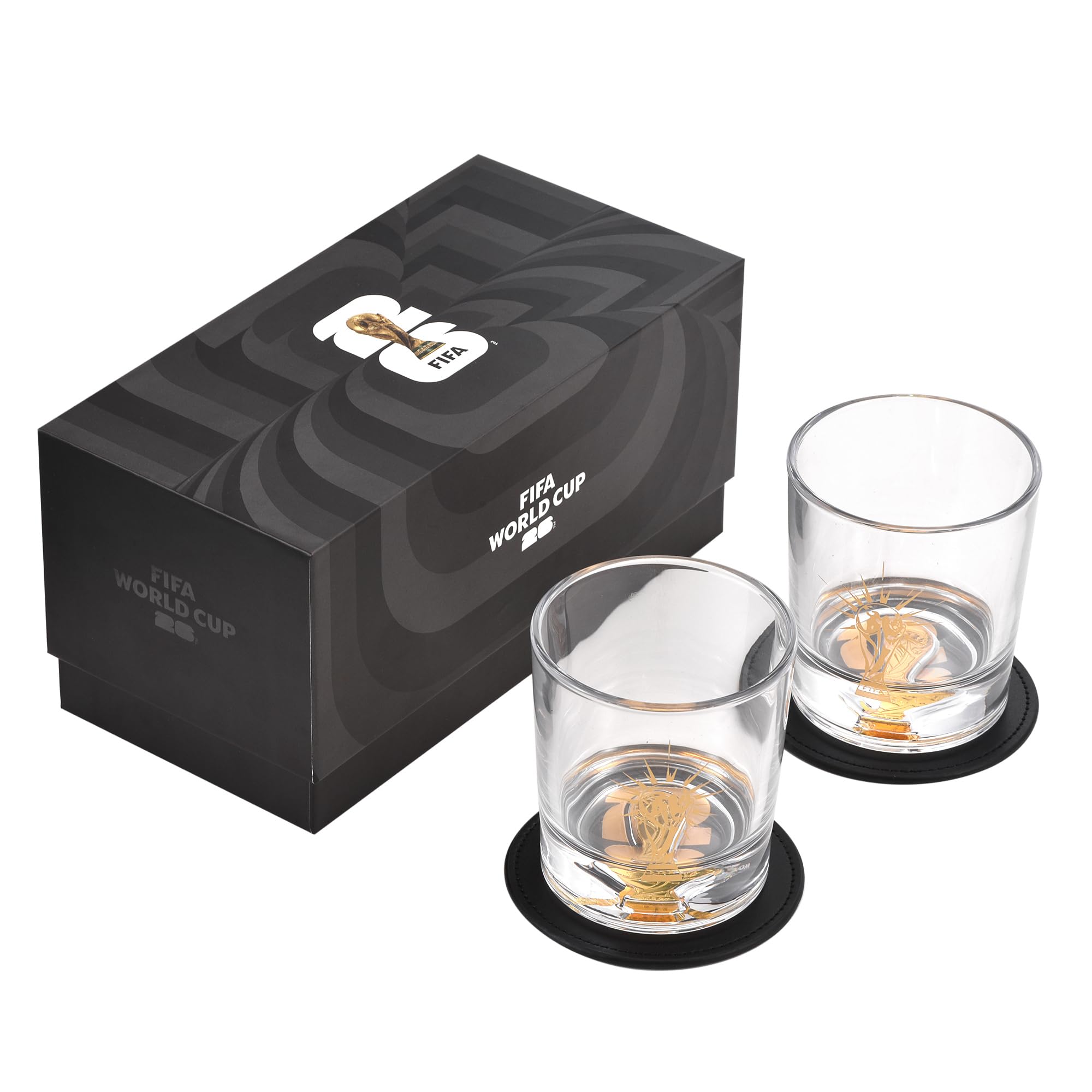 Official FIFA World Cup 2026 Edition 8oz whiskey glass