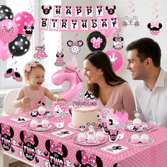 247 piece Oh Twodles party kit for 2nd birthday decor