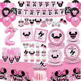 Oh Twodles birthday party supplies girl complete set tableware and decorations