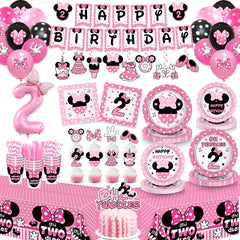 Oh Twodles birthday party supplies girl complete set tableware and decorations