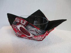 Buckeyes bowl cozy for hot bowls and cold foods including ice cream