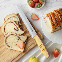 Ohola bread knife ideal for slicing bagels