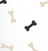 Ohongs Design Studio dog bone wall decal pieces arranged