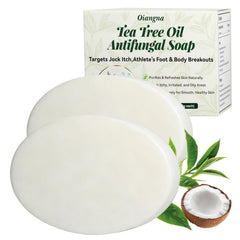 Oiangna Antifungal Soap Tea tree Oil Soap packaging front