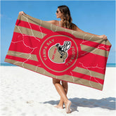 OICEME football fan towel front view