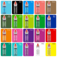 Oil based chocolate coloring set for candy melts by Nomeca
