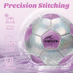 OKWUYiK kids ages 3-6 outdoor soccer ball on grass