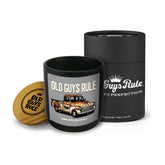 Old Guys Rule 10 oz soy wax candle Woodfire scent