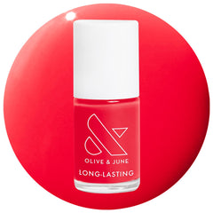 Olive & June Long-Lasting Nail Polish Hibiscus bottle