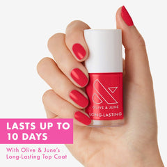 Olive & June Long-Lasting Nail Polish Hibiscus cap
