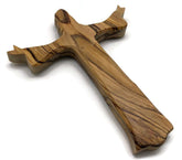 Olive Wood Cross wall decor 5x4x0.5 inches