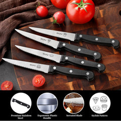 OLULU dishwasher safe steak knives