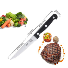 OLULU stainless steel serrated blades