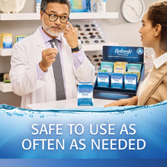 On-the-go REFRESH CLASSIC eye drops 50-pack single-use