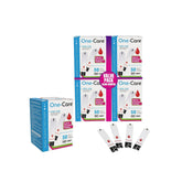 ONE-CARE glucose test strips 200 count for home use
