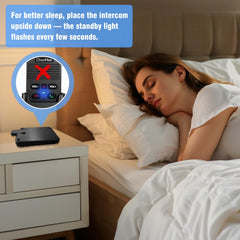Intercom with USB-C charging and 1000mAh battery