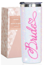 Onebttl Bride Gifts round-shaped tumbler with lid 20 oz
