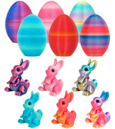 ONEVIVE bunny egg articulated toy front view