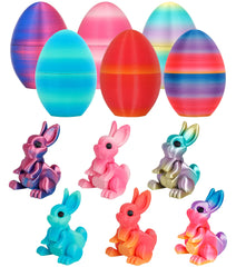ONEVIVE bunny egg articulated toy front view