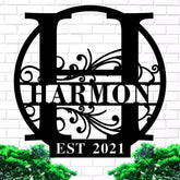 ONGNOU custom metal signs metal name sign product image