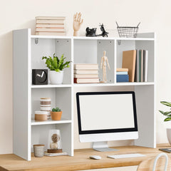 OOOK dorm desk hutch white 35.5 x 9.4 x 31.4 inches
