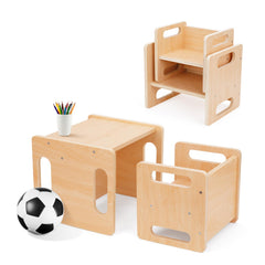 OOOK Montessori weaning table and chair set for 1-3 year olds