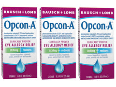 Opcon-A eye drops 15 mL bottle by Bausch & Lomb