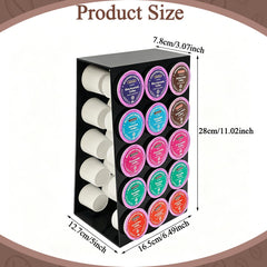 360-degree swivel base for easy pod rotation