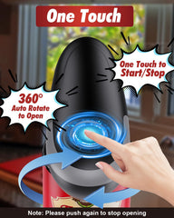 Opens all can sizes with smooth edge