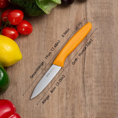 OPOLIA fruit knife set ergonomic PP handle 6 pieces