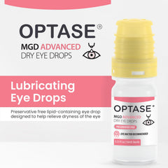 Multidose 0.33 oz bottle design for Optase MGD Advanced Dry Eye Drops