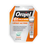 Orajel 6X medcated cold sore treatment tube