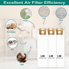 Oreck LW100 Type LW HEPA vacuum bag