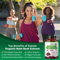 4 month supply Organic Beet Root Extract capsules
