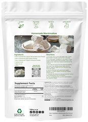 Organic marshmallow root powder derived from althaea officinalis L