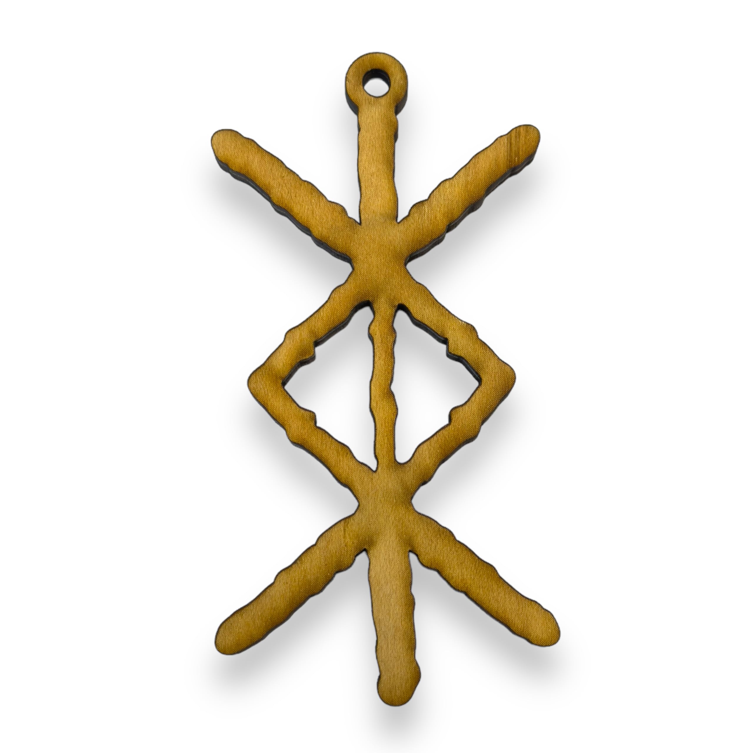 Maple material Viking Protection Rune ornament