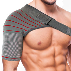 ORTONYX shoulder stability brace compression sleeve for rotator cuff support