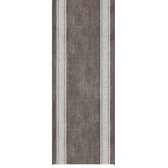 Non-slip PVC backing for stability on hard floors