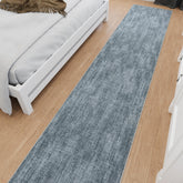 Ottomanson runner rug 2'7 x 8' greyish blue