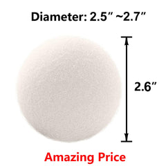 Otylzto Wool Dryer Balls XL with storage bag