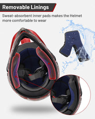 OUMURS Youth Dirt Bike Helmet size small