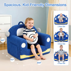 Built-in book pocket on OUOZZZ toddler chair