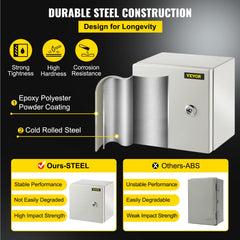 NEMA 4X rated outdoor indoor enclosure by VEVOR